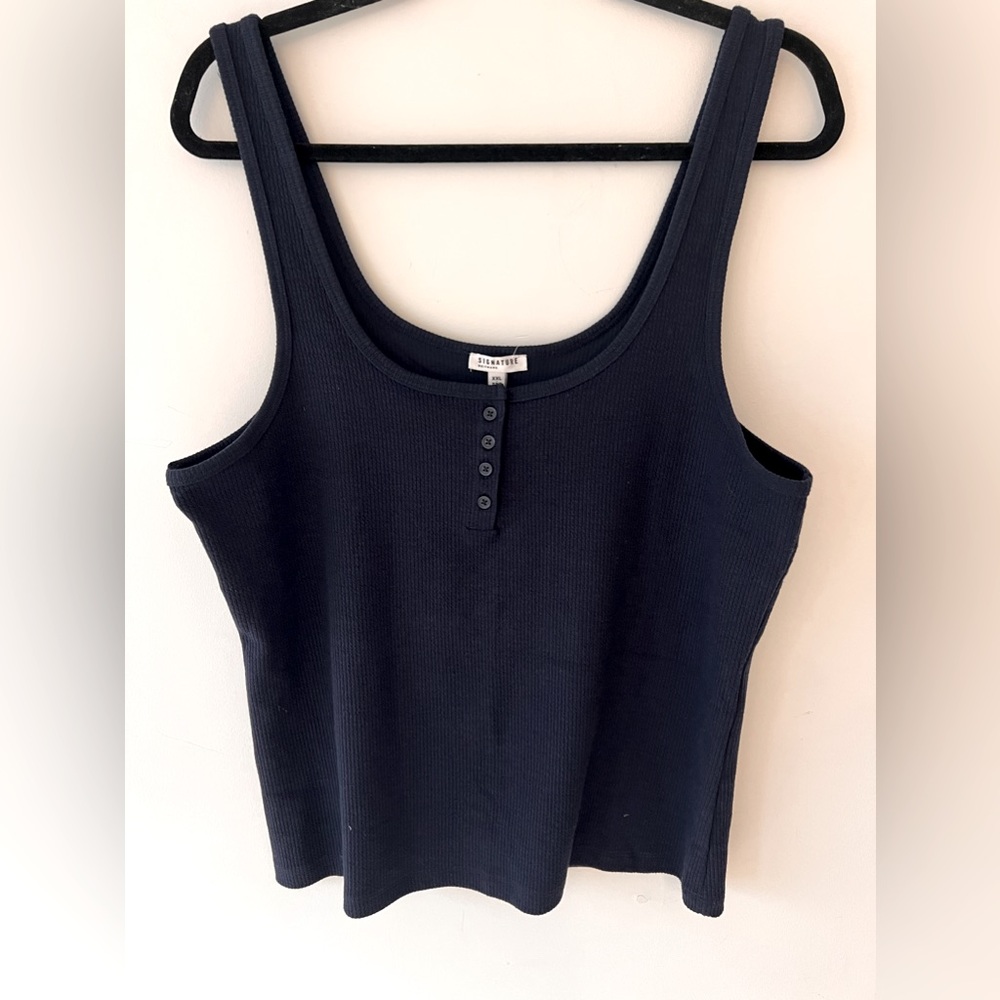 2 Henley tank tops brand new